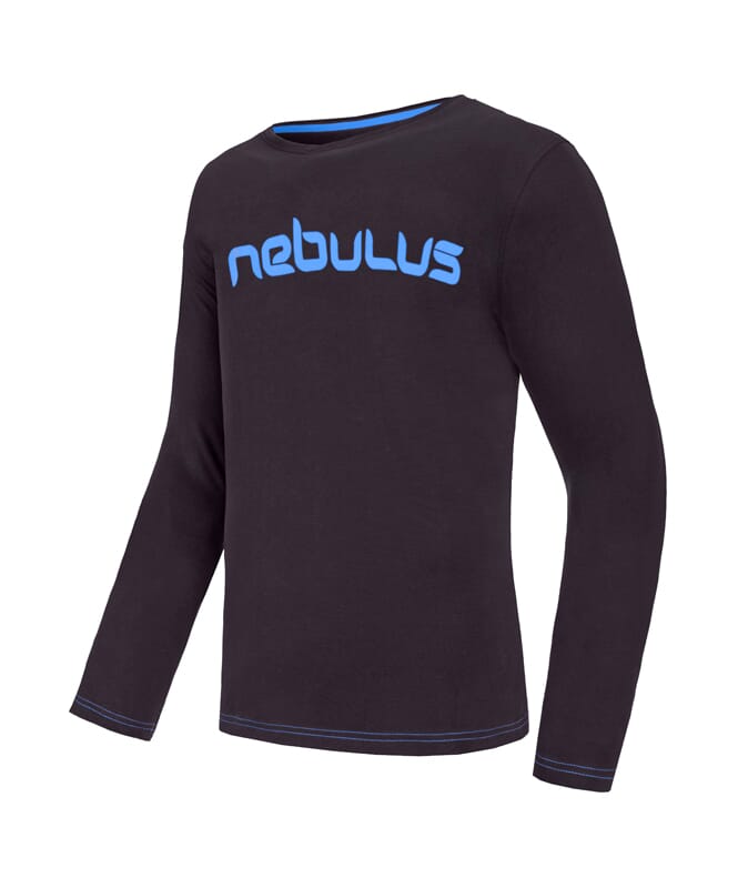 Longsleeve SALOS Men schwarz-kobalt