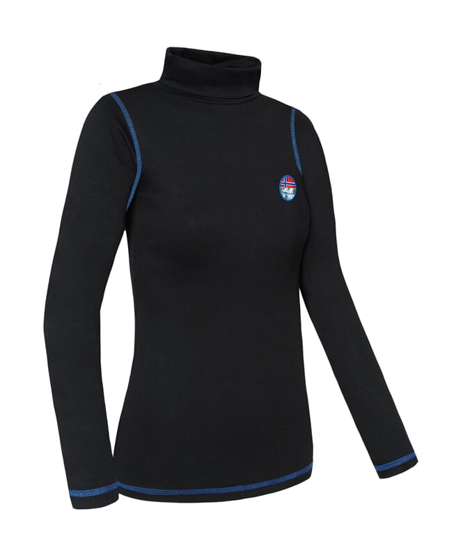 Pullover collo alto BOOST Donna schwarz