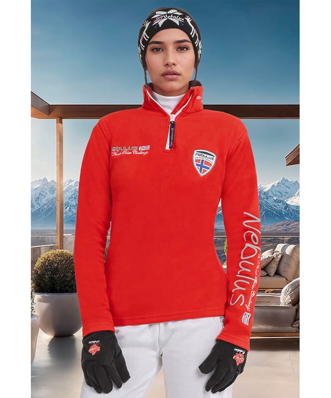 Jersey de forro polar SKANDINAVIA Mujeres rot