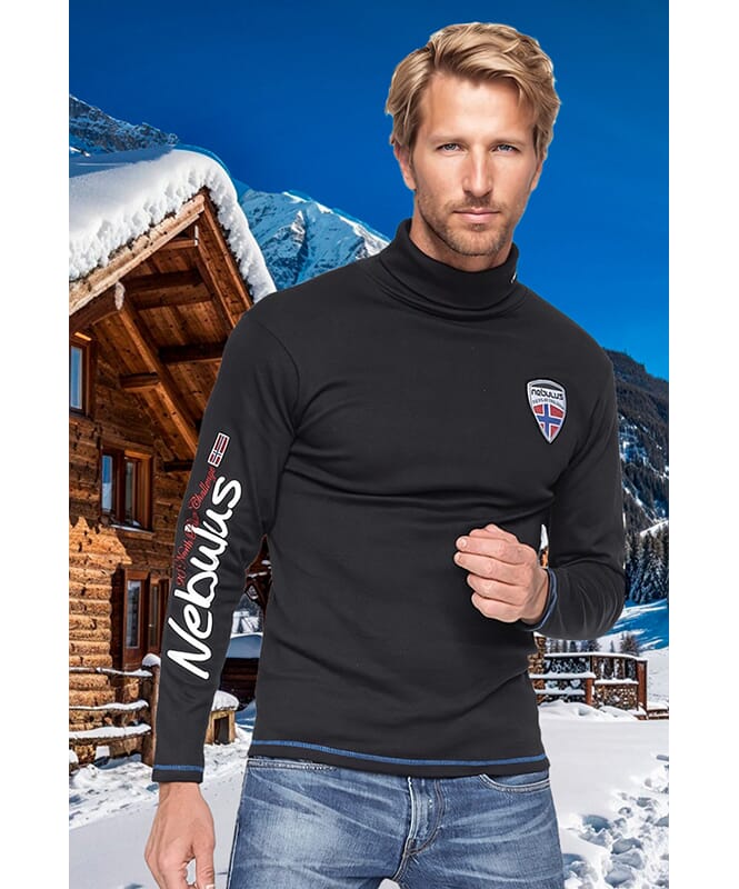 Turtleneck WARMER Men schwarz