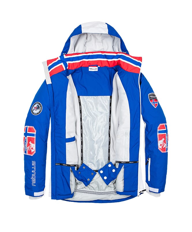 Ski Jacket MAESTRO SKI Men blau-weiß