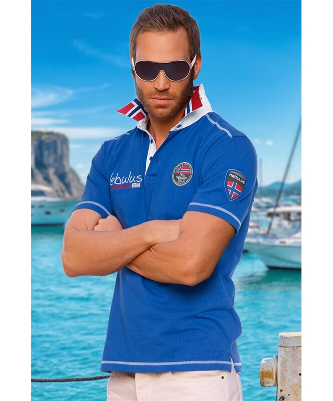 Polo Shirt BENTER Men olympian-blue