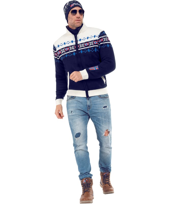 Giacca norvegese CANADIAN Uomo navy-offwhite