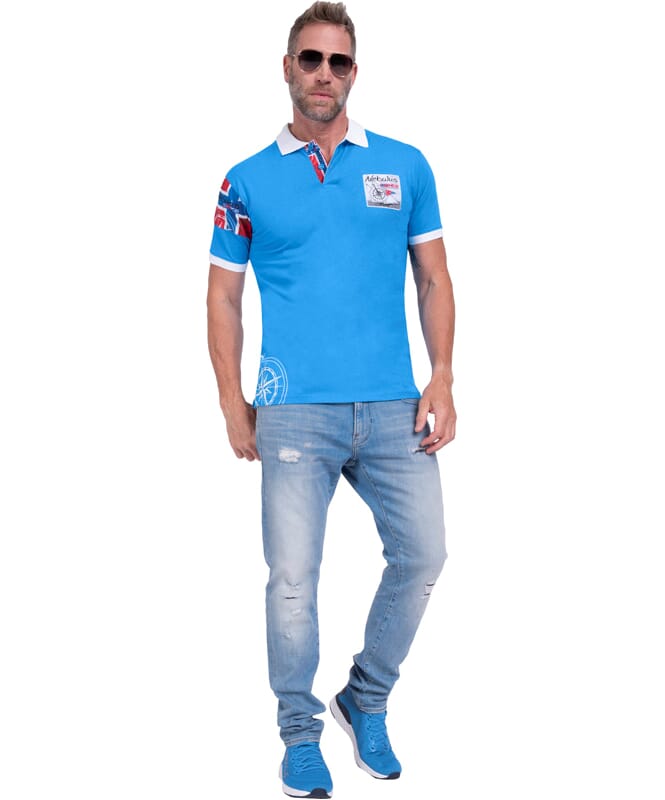 Polo Shirt ARENDAL Men malibu