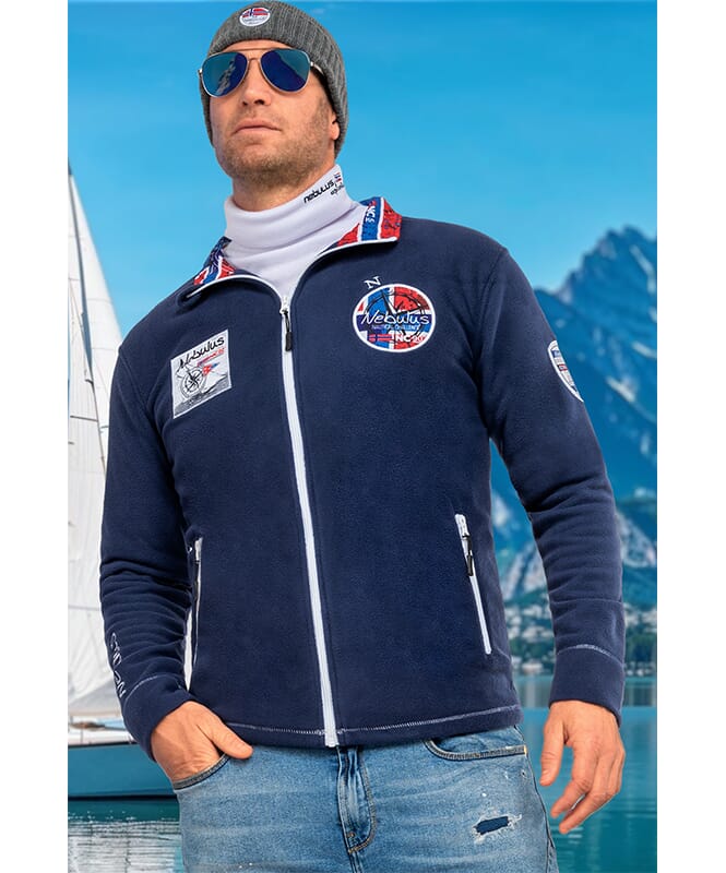 Fleece jas HENSON Heren navy