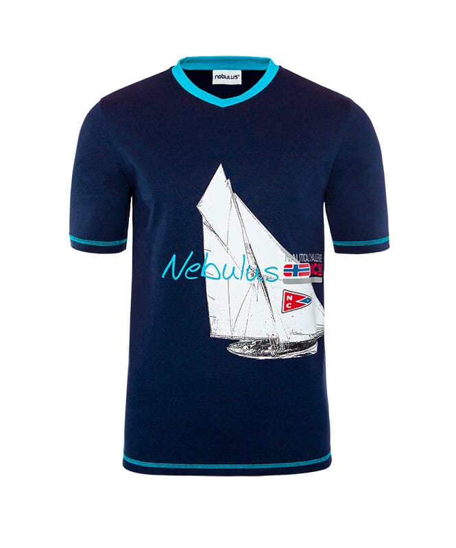 T-Shirt AHOI Herrer navy