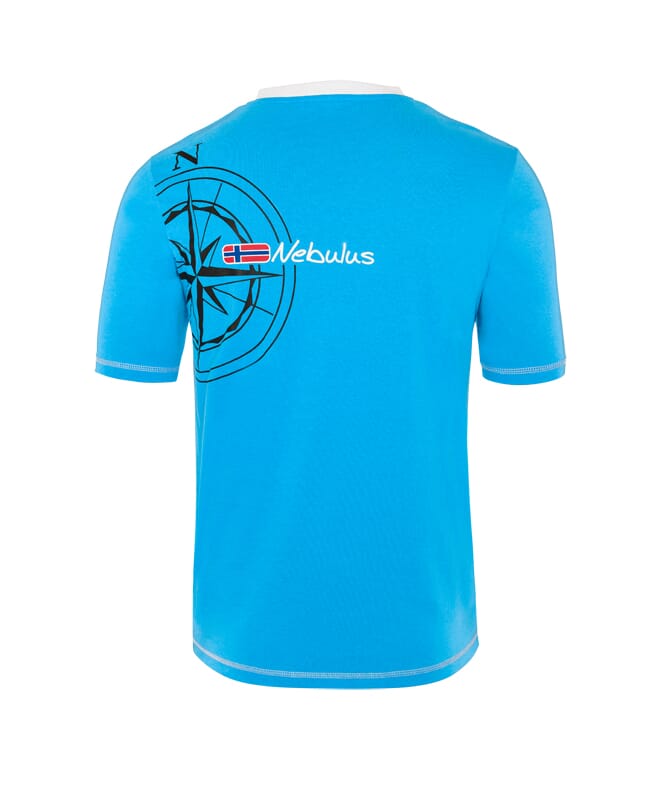 Camiseta AHOI Hombres malibu_blau