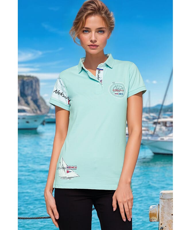 Polo DEEP BLUE Mujeres icy-morn