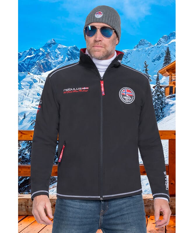 Giacca in softshell MAESTRO Uomo schwarz