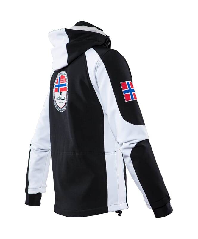 Softshell Ski jacket ROCKSHELL Women schwarz-weiß