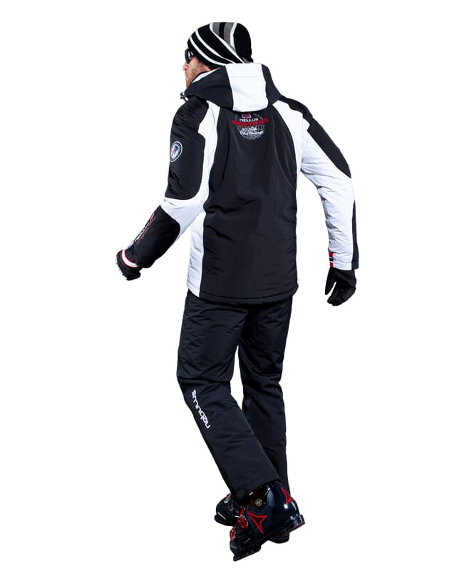 Ski Jacket DAVOS Men schwarz-weiß