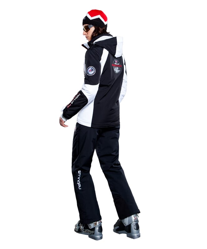 Veste de ski DAVOS Femme schwarz-weiß