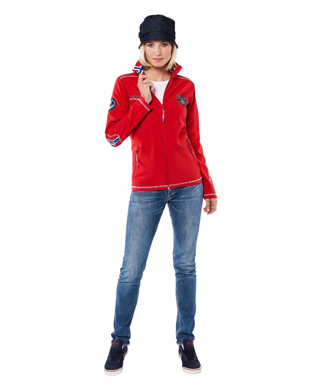 Giacca in softshell MAESTRO Donna rot