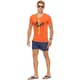 Summerfresh T-Shirt SPLASH Herren orange