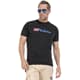 T-shirt REACT Homme schwarz-kobalt